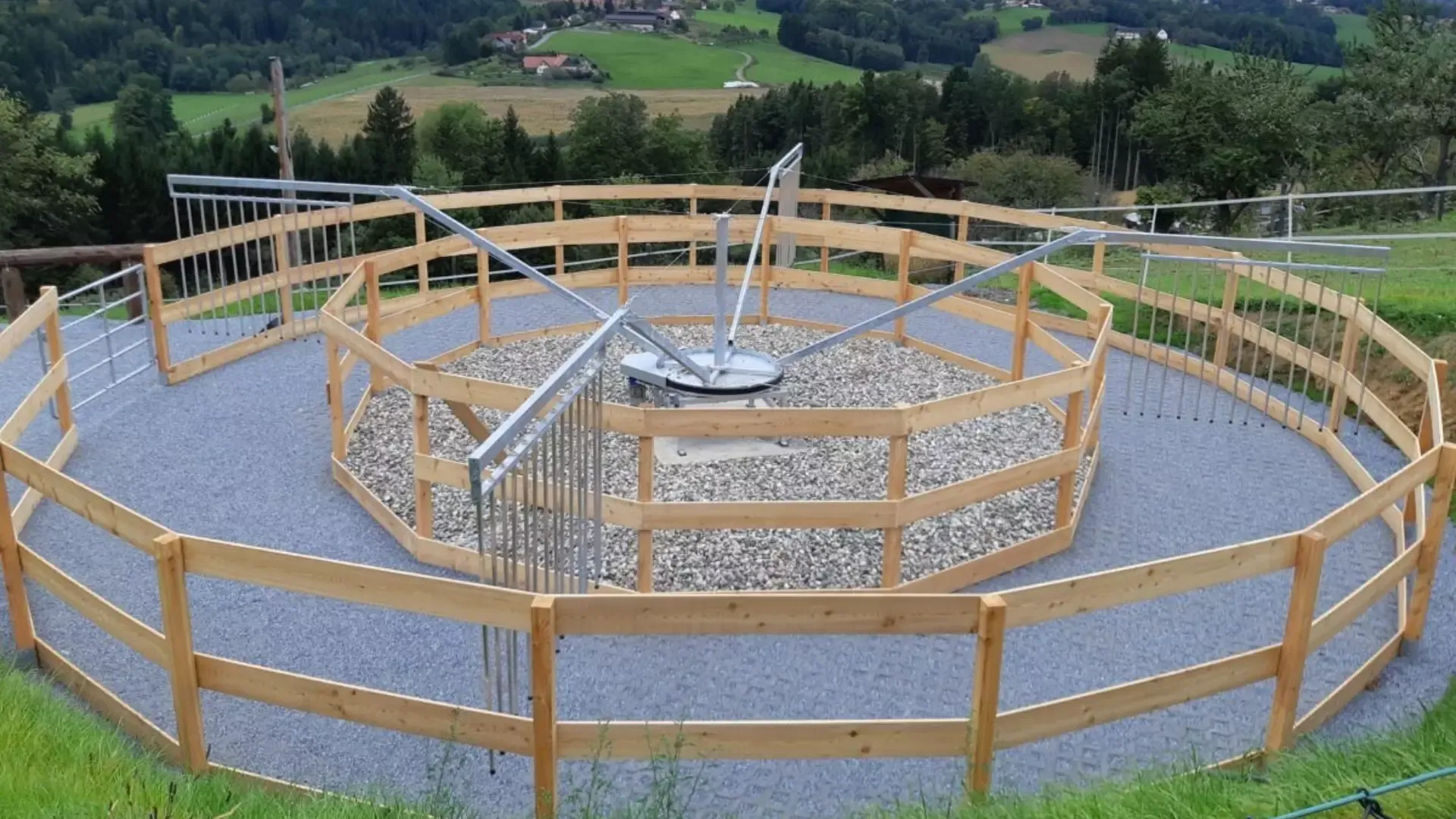 Marcheurs automatiques pour chevaux réalisé par Kallithéa